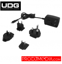 UDG Creator 5V/2A Power Adapter With Exchangeable Adapter Plugs (Euro/US/UK/SAA) U10815