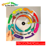 Visual Vinyl by Chris Karns CLEAR VOL. 2 12" SCRATCH RECORD