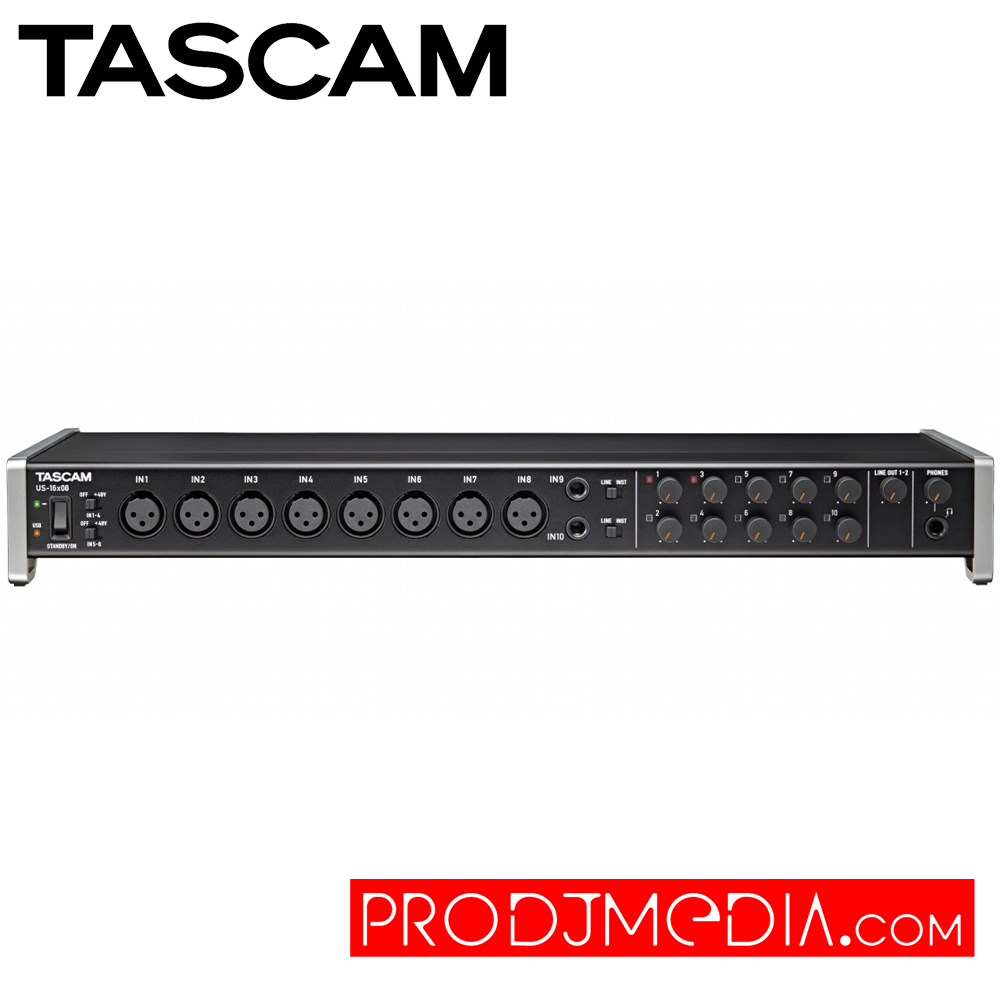 Tascam US-16x08 Interfaz de Audio Midi