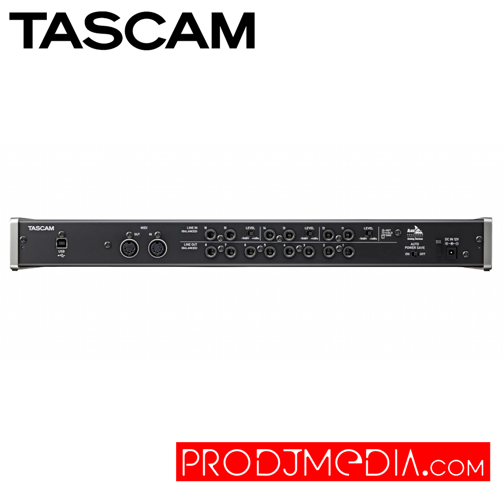 Tascam US-16x08 Interfaz de Audio Midi - Imagen 4